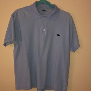 Light blue XL Lacoste polo men’s